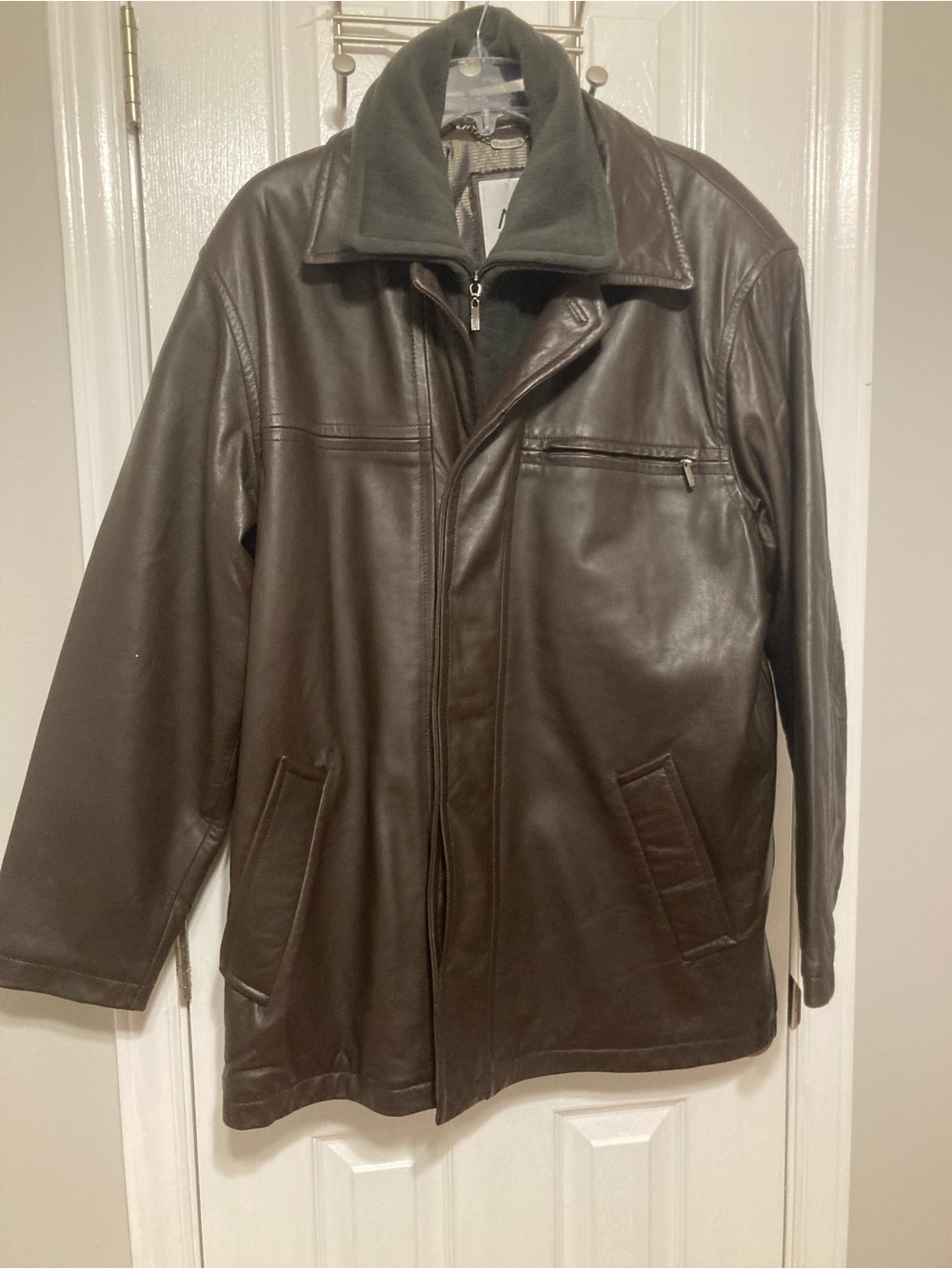 Adler Authentic Lambskin Leather Jacket